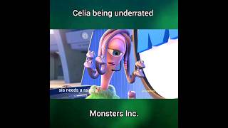 Celia Being Underrated monstersinc disney animation shorts disneyprincess edit memes amv [upl. by Leverick]