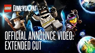 LEGO Dimensions Official Announce Video  Extended Cut [upl. by Tessi318]