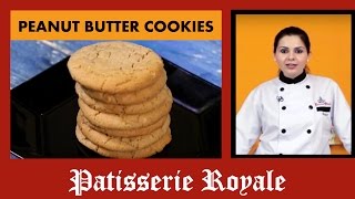 Peanut Butter Cookies By Neha Lakhani II Patisserie Royale [upl. by Miche]