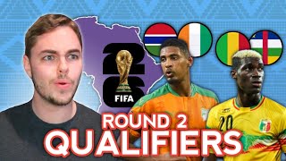 CAF World Cup 2026 Qualifiers Round 2 Predictions [upl. by Sakul]