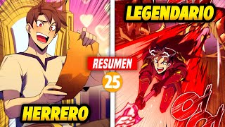 ⚔ ¡PERDEDOR se Convirtió en el HERRERO más FUERTE del Mundo  PARTE 25 Resumen MANWHA 👺 [upl. by Ainessej]