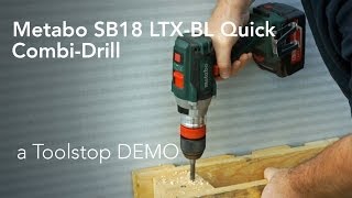 Metabo SB18 LTX BL Quick with 52Ah Battery  Toolstop DEMO [upl. by Eanaj]