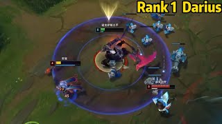 Rank 1 Darius This Early Game 1v2 is AMAZING [upl. by Lonnard]