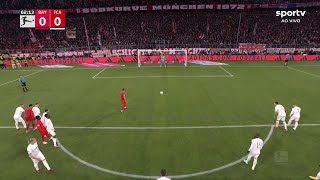 HAT TRICK DO HARRY KANE  BAYERN DE MUNIQUE X AUGSBURG  BUNDESLIGA  shorts  sportv [upl. by Barimah633]