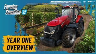 Farming Simulator 22 Year One Overview  Harvesting Good Times [upl. by Sirad]