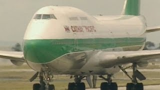 Boeing 747 Airliners At Tullamarine Melbourne 1998  Part 1 [upl. by Eniamart]