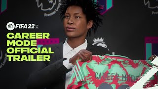 FIFA 22  Official Career Mode Trailer [upl. by Lehsreh]