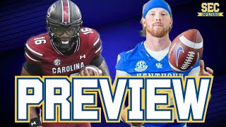 Kentucky vs South Carolina PREVIEW amp PREDICTIONS  2024 SEC Football [upl. by Chiou]