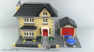 LEGO Creator 4954 Model Town House minireview [upl. by Noitna]