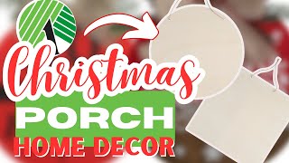 BRILLIANT WAYS TO USE THESE DOLLAR TREE WOOD SIGNS CHRISTMAS HOME DECOR [upl. by Fein]