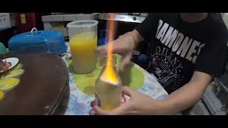 HOW TO MIX SIMPLE DELICIOUS GIN PINEAPPLE MIX│PAANO MAGSINDI NG GIN [upl. by Mill]