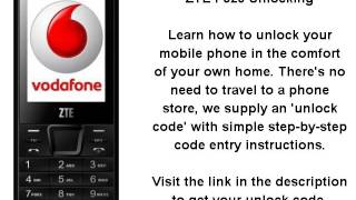 Unlock ZTE F320  SIM Network Unlock PIN [upl. by Behka]