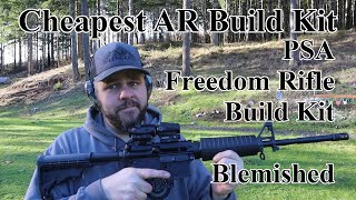 PSA Freedom Blem Kit AR15 rifle Build [upl. by Camilla623]