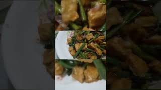 adobong sitaw with tokwashortvideo pinoyfood pinoyrecipe [upl. by Jeb589]