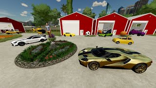 Millionaire Gives Away Barns Full of Cars and ATVs  Farming Simulator 22 [upl. by Melina889]