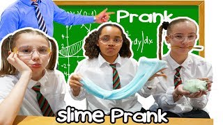 TIANAS SLIME PRANK IN SCHOOL CLASSROOM [upl. by Elahcar]