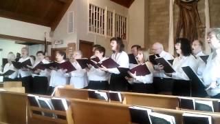 Southwest Lutheran ChorusChicago Lord Jesus Christ Be Present Now [upl. by Key96]