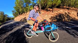 Cargo bike ride up Els Angels [upl. by Seleta460]