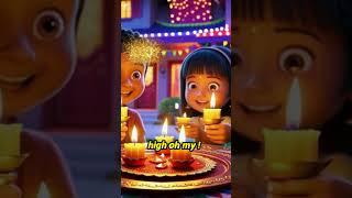 Happy Diwali Song For Kids  Nursery Rhymes amp Kids Songs peekaboozone [upl. by Atteyram]