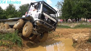 RC ADVENTURES  Muddy Tracked SemiTruck 6X6X6 HD OVERKiLL amp 4X4 quotBEASTquot MT on the Trail [upl. by Aubry]