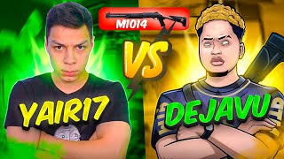 YAIR17 vs DEJAVUFF quotEl rey de la M10quot a pura M1014  PVP EN FREE FIRE resultado sorprendente [upl. by Pell]