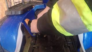 Installing New AGM battery Sportsman 600 Twin [upl. by Mariellen]