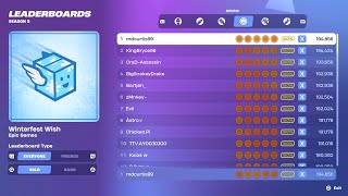 Fortnite Festival S1 Revisit Winterfest Wish Expert Drums 100 FC 1st Place [upl. by Ettolrahc]