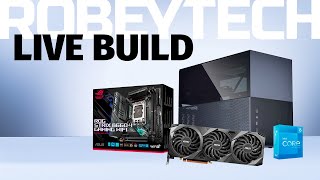 2500 Home Theater PC Build  Giveaways Lian Li Q58 Build 12600K  MSI 3070Ti [upl. by Siol420]