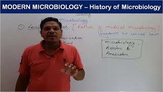 PART 3  Modern Microbiology  History of Microbiology  B Pharmacy  Nursing  Medical  Bhushan [upl. by Hymie531]