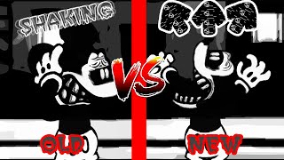 FNF Vs Mickey Mouse Update  REALLY HAPPY Old Version VS New Version shaking vs dead arrows [upl. by Leamhsi]