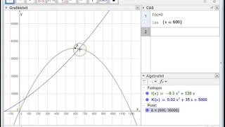 6 1c kostnad inntekt geogebra [upl. by Olav]