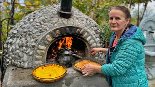 Cooking Ancient Albanian COMLEK in the Heart of the Village 🧅🔥 It Tasted Insane [upl. by Bonaparte]