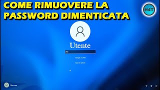 Eliminare password dimenticata di Windows Tutte le versioni di windows [upl. by Lanod]