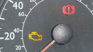 How to check and reset engine warning light [upl. by Lovich]