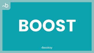 Introduction into Booksy Boost [upl. by Bathsheb]