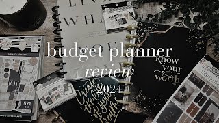 NEW 2024 Budget Planners  The Happy Planner  honest review Budget Journal Planner Sticker Book [upl. by Ventura]