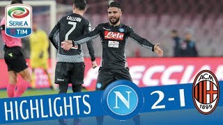 Napoli  Milan 21  Highlights  Giornata 13  Serie A TIM 201718 [upl. by Anaeed]