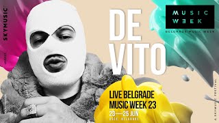 Devito  Marina LIVE I Belgrade Music Week 23 [upl. by Danas]