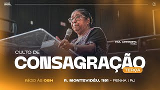 CULTO DE CONSAGRAÇÃO  Pra Antonieta Rosa Pra Helena Raquel Pr Pedro Beuttenmuller  03092024 [upl. by Aliakam394]