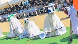 Eyo performance  Olokun Grand Final 2023 performed  Sultan Beach Badagry [upl. by Dominy]