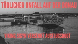 Flusskreuzfahrtschiff versenkt Fahrgastschiff auf der Donau Tote amp Verletzte in Budapest [upl. by Atteram]