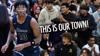 Bryce James Sierra Canyon squad goes off in front of Wild Santa Barbara Crowd [upl. by Ahsinet]