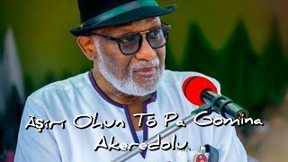 ASIRI IKU TO PA GOMINA AKEREDOLU 27122023 [upl. by Ael722]