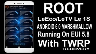 How To Root LeEcoLetv Le 1S Android 60 Marshmallow [upl. by Euqinomad104]