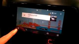 IHS Automotive Demonstration HondaLink with Android Auto at ITS World Congress [upl. by Ames]