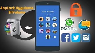 Android Uygulama Şifreleme WhatsappFacebook vs  Sahte Uygulama Durdurma Applock Yazılım 14 [upl. by Ignace]