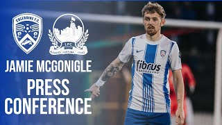 PRESS CONFERENCE  Jamie McGonigle  26th September 2024 [upl. by Joane]