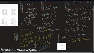 Crystallographic Directions in Hexagonal Crystals 2  Miller Bravais Indices [upl. by Suhploda774]