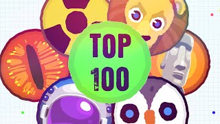 Top 100 Agario Moments  Agario Montage [upl. by Opiak]