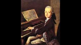 W A Mozart  KV 13  Sonata for keyboard amp flute in F major [upl. by Alyar]